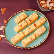 Badam Ice Cream Burfi