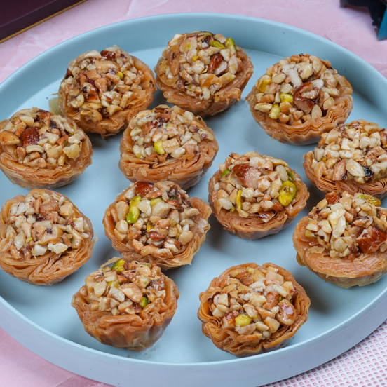 Dry Fruit Tart Baklawa